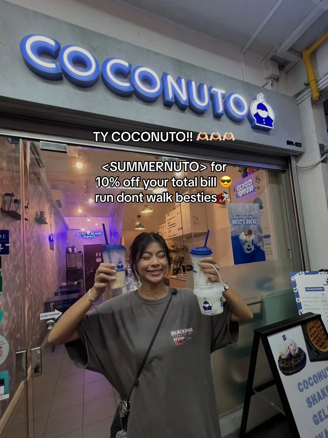 weather recently v hot so yall hv no excuses not to visit coconuto!!!! 🏃🏻‍♀️