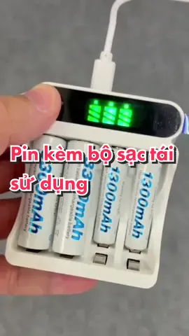 Pin 2A 3A kèm bộ sạc tái sử dụng chính hãng, bền bỉ #pinsac #bosacpin #pinsacaa #pinsacaaa #pinsacbeston 