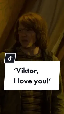 if krum has one fan, then it's ron weasley #harrypotter