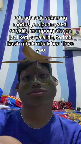 Buat yang lainya harus tetep waspada!! Sekarang banyak banget modusnya #penipuan #waspada 