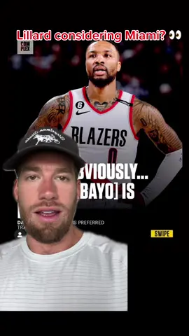 Should #damianlillard push to join the #miamiheat this offseason? #NBA #portlandtrailblazers 