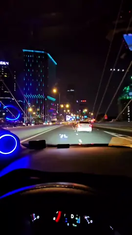 🚘🚘🚘🚘 drive by night 🌟🌟🌟 #vietnam  #car  #capcut 