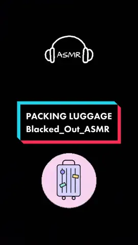 Packing Luggage ASMR 🧳🧦👖🧢 #blackscreen #darkscreen #asmr #darkscreenasmr #blackscreenasmr #whitenoise #asmrnotalking #notalkingasmr #blackedoutasmr #blacked_out_asmr #asmrsoundsdaily #fypsounds __If you’re reading this, comment your fave ASMR trigger!__ #luggage #luggageasmr #asmrluggage #packingasmr #asmrpacking #asmrzipper #asmrzippersounds #zipperasmr #zipper 