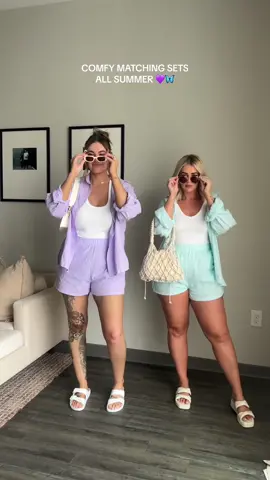 the switch at the end 👀🫡💜🦋 summer outfits, matching sets for summer, vacation outfits, midsize fashion style, summer fashion 2023 #casualoutfits #SummerFashion #vacationstyle #midsizefashion 