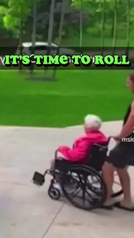 See you later alligator #koolpizm #fy #fyp #grandma #wheelchair #fyp #fyptrees #fy 