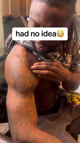 I just couldnt believe him #tattoos #tattooartist #fyp #fypp #foryou #tatted #tattooideas #trusttheprocess #gusthebus #ravens #nflfootball 