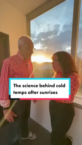 @Dr Karl why is it cold straight after the sun rises? #science #weather #sunrises 