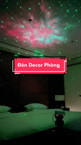 Chiếc đèn biến đổi căn phòng của bạn thành 1 vũ trụ #denphihanhgia #xuhuongtiktok #decorphongngu #decorphong 