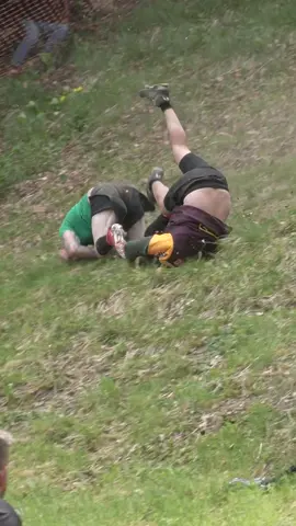 Here's me full commentary on this years cheese rolling festival! 🎙 #ozzymanreviews #ozzyman #funny #cheeserolling #extremesport