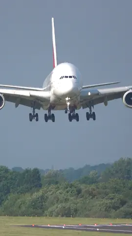 Epic Landing! #a380 #aviation #plane #landing