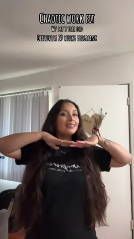 #OOTD #workfit #fit #starbucksbarista #fyp #pregnantlife #pregnanttiktok #pregnant #feelingpregnant #pregnant🤰 #pregnantbelly #momlife #youngmom #fypシ #tiredmom #preggymommy #27weekspregnant #27weeks #toddlermom #toddlertok #3yearoltoddler 
