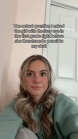 Sara if you’re out there im sorry i didnt know what a lazy eye was at the time #fyp 