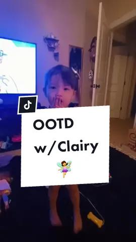 OOTD with Clairy 🧚‍♀️🫶💜 . . . . . . . #fyp #OOTD #toddlersoftiktok #toddler #toddlermom #toddlerfashion #cutebaby #MomsofTikTok #zyxcba 