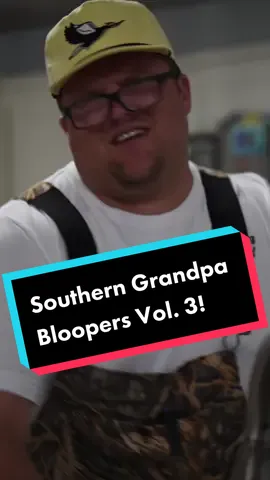 Southern Grandpa Bloopers Vol. 3! #fyp #foryou #foryoupage #foryourpage #funny #funnyvideo #funnyvideos #comedy #comedian #DIY #photography #motivation #prank #prankster #prankwars #southern #southerngrandpa #southernsayings #southernaccent 