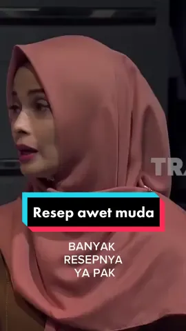 Resep awet muda jihan fahira#laporpaktrans7 #jihanfahira 