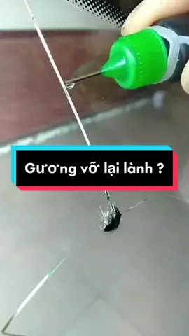 Gương vỡ lại lành ? #keodankinh #keogankinh #keodankinhvo #vtvcab #alexiucongnghe 