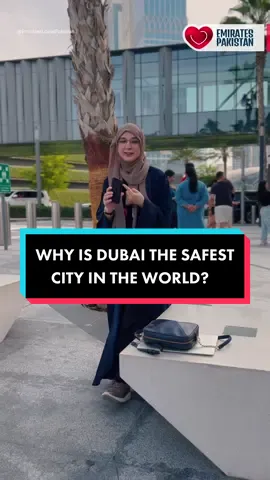 WHY IS DUBAI THE SAFEST CITY IN THE WORLD? . Presenter : Mariam Mumtaz Video by Umair Imtiaz  . . Follow us on our social media platform - Facebook, Instagram,  Youtube and TikTok Emirates Loves Pakistan! . #fyp #foryou #foryoupage #fypシ  #safestcityintheworld #safestcity #lifeindubai #dubaisafe #emirates #emirateslovespakistan #Pakistan #emiratesloves