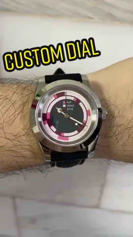 Still my best custom dial so far!  Eat. Sleep. Play. Based on my baby’s schedule when she was three months old.  #seikomod #watchmod #customwatch #watchesoftiktok #watchcollector 