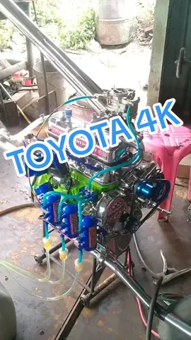 TOYOTA 4K ก็ซิ่งได้ จัดสภาพสวยๆหล่อๆจบๆ 😁☺️😍 #บุญธรรมการช่าง🥳 #เครื่องเรือซิ่ง #เครื่องเรือหางยาว
