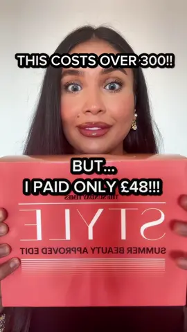 THIS BOX SELLS OUT SUPER FAST SO DON’T DELAY!!! I cant belive how much AMAZING products are packed in this box for only £48. Its by far the best edit i’ve got! 💃🏼🥳 #latestinbeauty #BeautyTok #fyp