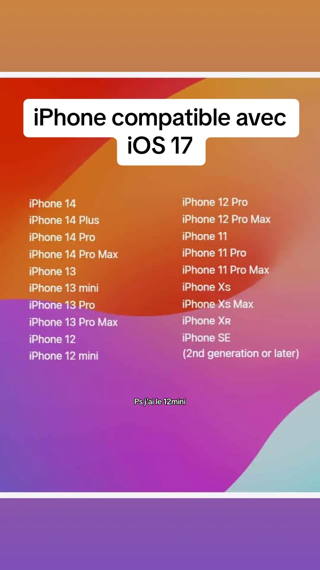 #pourtoi #iphone #ios17 #apple 