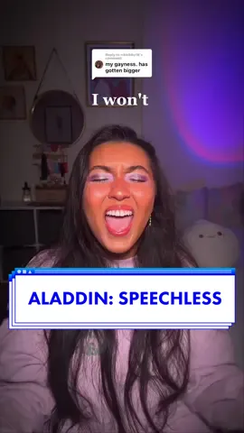 Replying to @nikkibby18   there’s something about singing this during pride month that just feels so right 🥺 man I love singing, this one felt good in a whole different way. as always insane and amazing instrumental by Frostudio Chambersonic. literally obsessed with them. #MorganClae #femaleproducer #queerartists #bipocartist #aladdinliveaction 