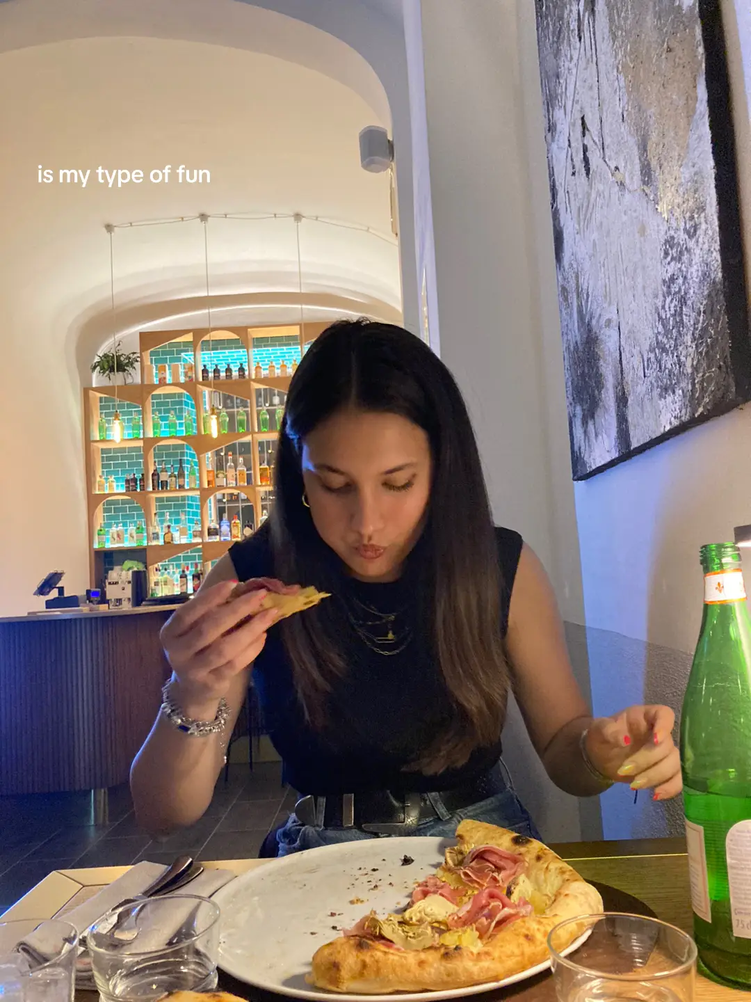 best pizza I had in a loooong time🍕 #pizza #italy #perte #foryou #foryoupage #fyp #fypシ #antinoriannaa 