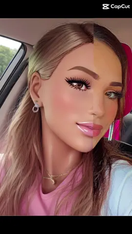 Okayyy she cute but why does she have to be blonde 😅💗#barbiegirl #fyp 