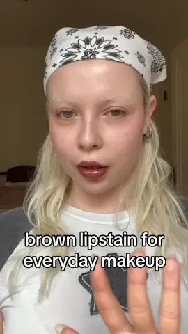 lazy girl summer essential for sure  products: @e.l.f. Cosmetics glossy lipstain in cinnamon dreamz @Lawless forget the filler gloss in rosy outlook  #summermakeup #everydaymakeup #nomakeupmakeup #lipstain #liphack 