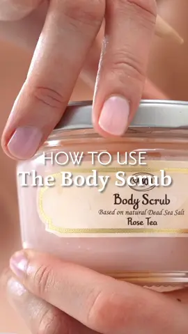 Feel the benefits of the Dead Sea after each use 🌊 #nourishedskin #glowing #deadseasaltscrub #veganformula #summerskincare #selfcaretiktok #sabonusa