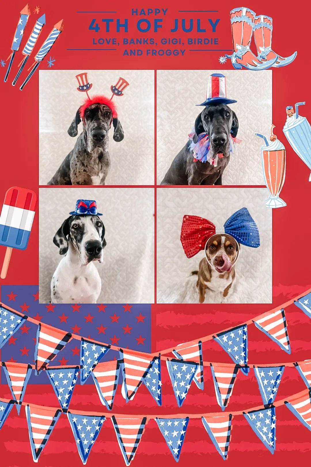 4th of July cards are available now! 🎆 