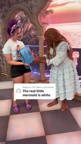 Replying to @Tik Toker  color does not matter she is our little mermaid! @halle is the best! 😍🥹 ##thelittemermaid##disneyprincess##livenfamily##maryroseliven##liven 