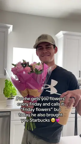 The way he looks so happy about it too 🥹💓 @Brian&Natalie #marriage #natalieandbrian #couplestiktok #marriedlife #fridayflowers #flower #flowers #ifhewantedtohewould #fyp #fy #couplegoals 