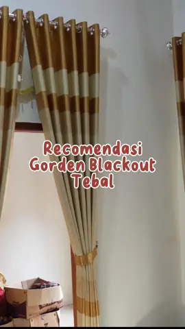 Gorden blackout tebal motif garis,banyak pilihan warna. Klik kranjang kuning #gordenblackouttebal #gordenjendelablackout #gordenmewahelegan2023 #irkhamnagorden #CapCut 