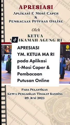 Halo sobat PTA Bengkulu!! Tayangan spesial banget nih, karena PTA Bengkulu mendapatkan apresiasi dari Yang Mulia Ketua Mahkamah Agung RI looh😍 Simak videonya yaaa🥰🥰 #ptabengkulu #mahkamahagung  #ditjenbadilag  #pelayananpublik  #pengadilan  #pengadilanagama  #provinsibengkulu  #hakperempuandananak  #pascaperceraian  #pelayanan  #emosicaper #kerjasama #bengkulu 