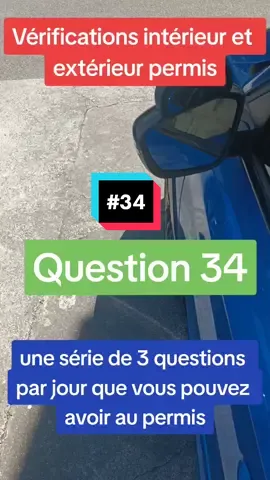 vérifications intérieur et extérieur permis question 34 : La trappe à carburant #moniteurautoecole #astuces #conseils #verifications #interieur #exterieur #conseils #permisB #autoecole #aide #carburant #essence #ouvrir #fermer #danger 