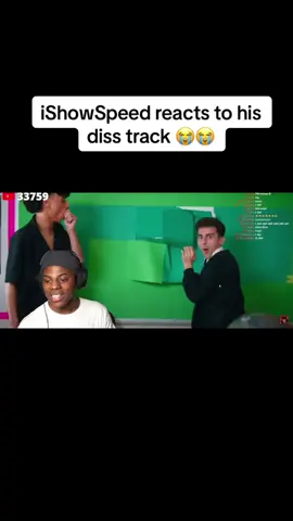 speed wasnt having any of it ☠️ #fyp #ishowspeed #speed #reaction #larray #disstrack 