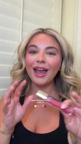 chatty grwm for the cutest @Rare Beauty movie night 🍿🎥✨🎀  #grwm #rarebeautyevent #rarebeauty #influencerevent #rarebeautyblush #blushcombo #makeuptransformation #makeupinspo #grwmmakeup #MakeupRoutine #summermakeup 