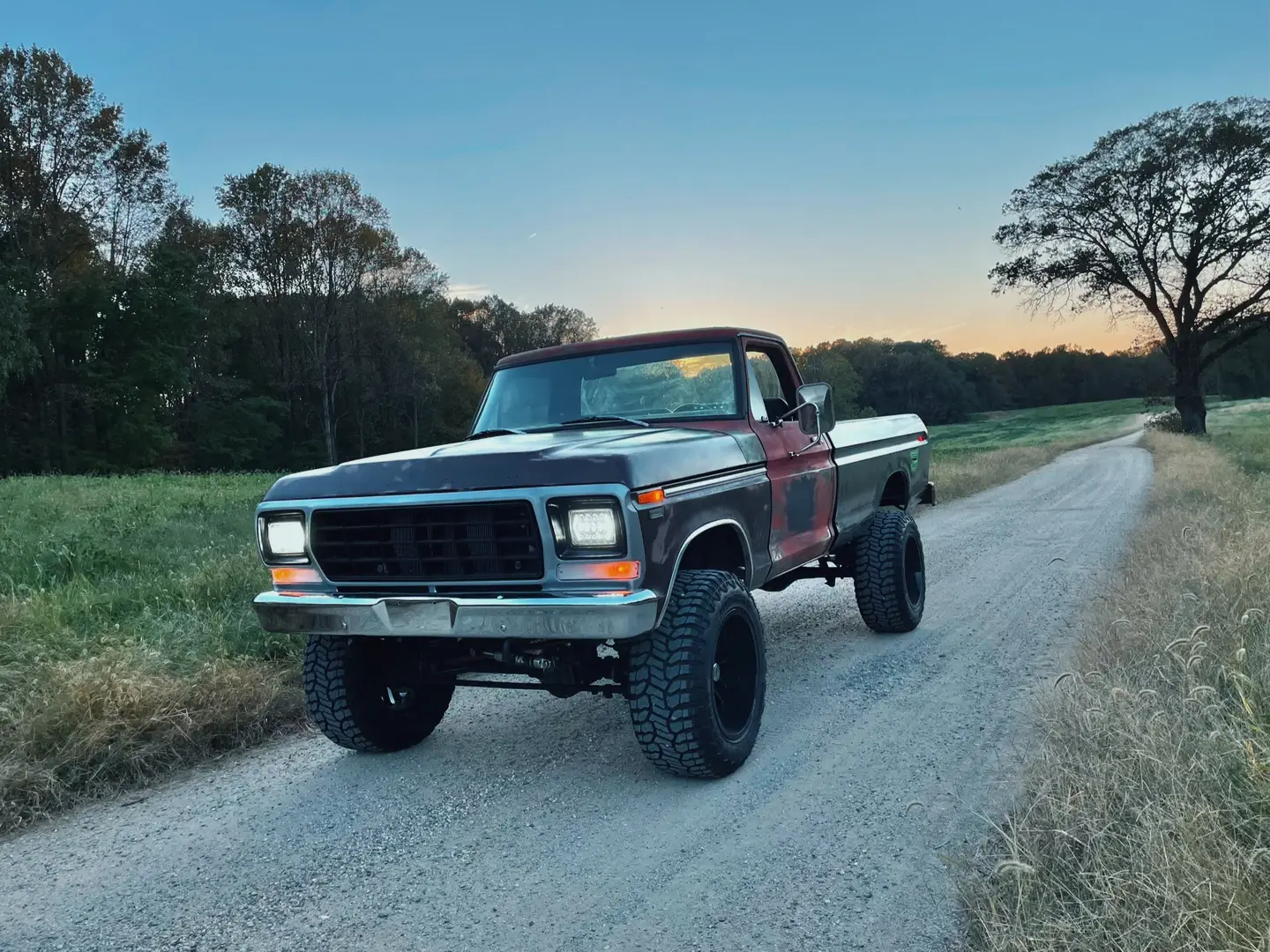 4 years later still havnt painted it. ##patina##trucktok##7379ford