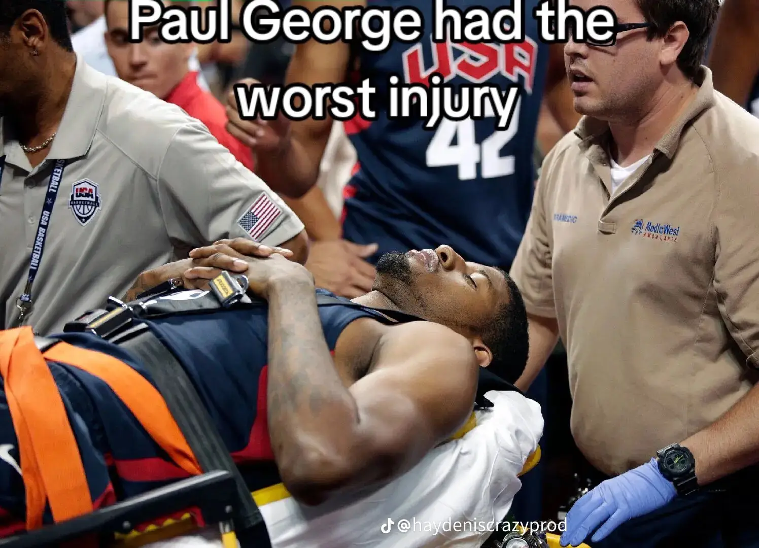 Ifykyk #fyp #NBA #basketball #shaunlivingston #injury #sad #leg #nbabasketball #clippers #paulgeorge #kevinware