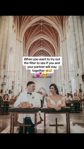 🤍 AI filter knows things 🥺😍🥰  #AI #togetherchallenge #together #loveyou #weddingday 
