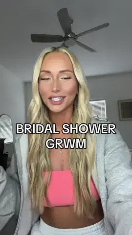 Bridal shower GRWM!! 💓🌸💍 #fyp #bridalmakeup #bridalshower #grwm 