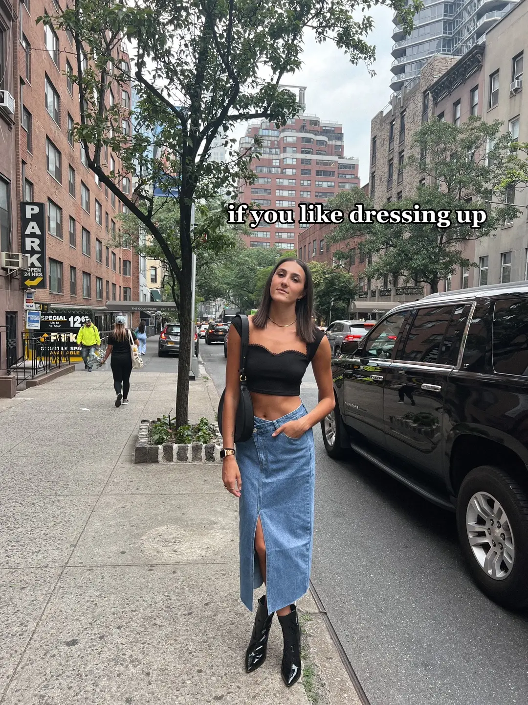 My favorite thing to do… eat good food while wearing cute clothes! #fitcheck #fitandfood #fitandfoodcheck #outfitinspo #youngtwenties #youngtwentiesfashion #foodandfashion #fashiontiktok #foodtiktok #findmyppl 