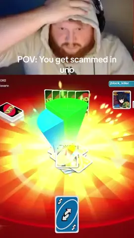 Zero Luck😂 #fyp #gaming #funny #reaction #rage #uno 