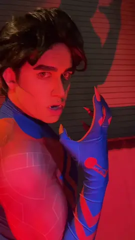 I’ll take it from here. #miguelohara #migueloharacosplay #spiderman2099 #acrossthespiderverse 