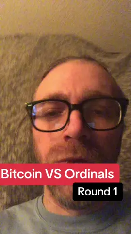 Bitcoin vs Ordinals Round 1 Fight Team bitcoin or team ordinals? In my opinion why mess up the collest thing ever with stupid images? #bitcoin #ordinals 