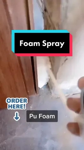 Vira Polyurethane Foam Spray Sealant #fyp #foryou #foryoupage #fypシ゚viral #fypage #polyurethane #polyurethanefoam #vira #sprayfoam #viraspray #foamspraybottle #tiktokshop #tiktokbudol #tiktokbudolfinds #tiktokbudolshop #tiktokfinds 
