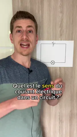 Le sens du courant électrique - Apprendre l'électricité #courantelectrique #electricite #électricité #courantcontinu #courantalternatif 