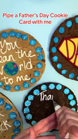 Pipe a Fathers Day Cookie with me #tiktokshop #fyp #foryoupage #SmallBusiness 