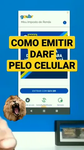 como emitir DARF com código de barras pelo celular #impostoderenda #impostoderenda2023 #irpf #irpf2023 #darf #darfsemcodigodebarras #codigodebarras 